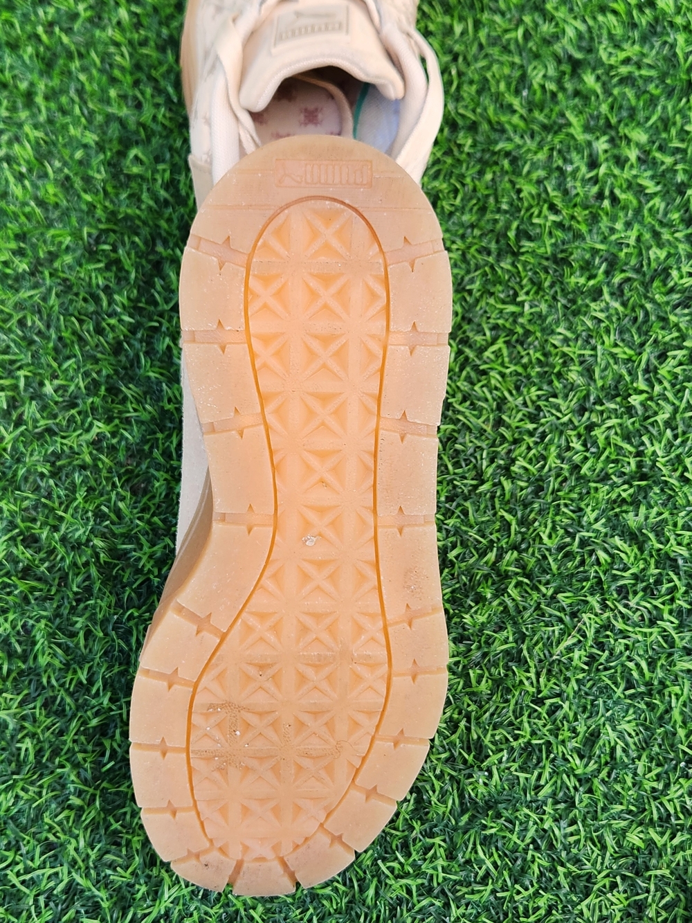Puma Mayze Women's 8.5 Stack Edgy T7 Platform Shoes Light Brown Leather - Picture 6 of 6
